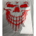 Sell Hot Skull Reflective Hood Cars Stickers